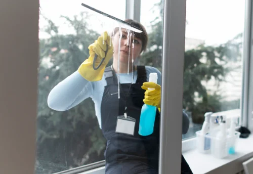Nettoyage de vitres intérieures et extérieures à Torsac